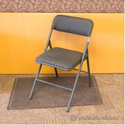 Delux Green Fabric Folding Chair